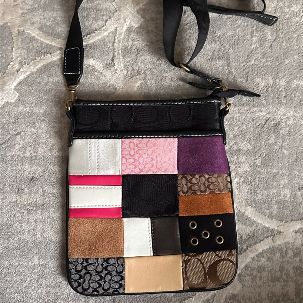 Coach Crossbody Patchwork Purse
